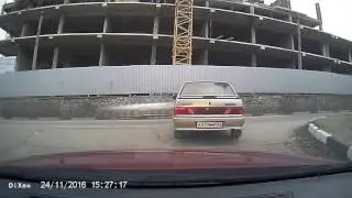 Преследование авто. Водитель наркоман