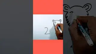 Tiger 🐯 drawing 22 number 