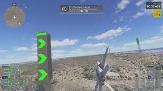 Microsoft Flight Simulator 2024 - F-18 Challenge Grand Canyon Rally Race (1:29:722)
