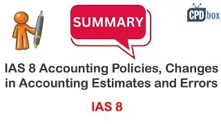 IAS 8 Accounting Policies, Changes in Accounting Estimates and Errors - applies in 2026