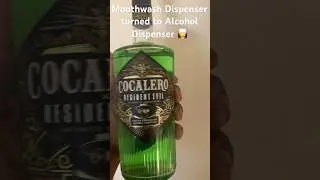#mouthwash #despencer #alcohol #shotglass #dispenser #residentevil #cocalero #radicalreggie