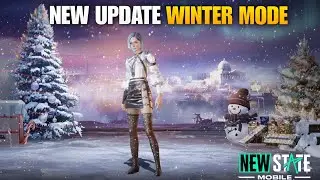 NEW UPDATE WINTER MODE!✅ | PUBG NEW STATE MOBILE | 4K HDR GAMEPLAY🔥