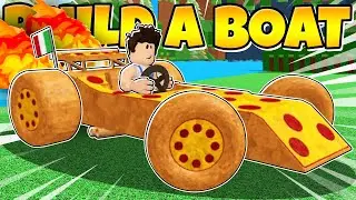 THEY BUILT A WORKING PIZZA CAR In Build a Boat! Reddit