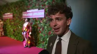 Laurie Kynaston on the red carpet | Evening Standard Theatre Awards 2019