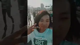 Мой первый забег. #алматымарафон2023