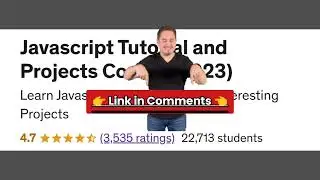Javascript Tutorial and Projects Course (2023)