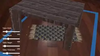 Parametric Modeling in AR with ARKit + Archimatix + Unity.