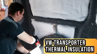 VW Transporter T6.1 Camper Conversion - Ep 9 Insulation Part 2