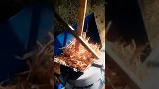 Измельчитель веток и соломо траво резка 2 в 1