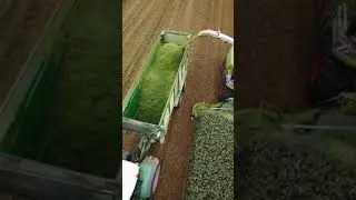 Работа современного комбайна