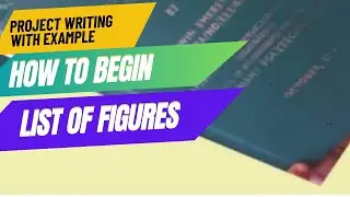 List of Figures with example 