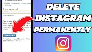 how to delete instagram account permanently