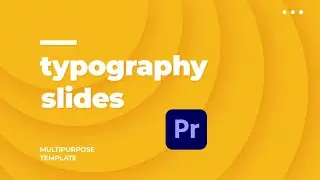 Typo Slides MOGRT – Adobe Premiere Pro | Free Plugins for Premiere Pro