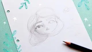 Tutorial dibujo: CÓMO DIBUJAR CARAS para Art Journal, mixed media e ilustraciones