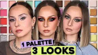 1 PALETTE 3 LOOKS with my Prolog GLITCH BEAUTY palette