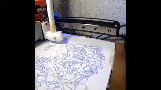 Kingroon KP3S 3D, Dibujo Mandala con bolígrafo.