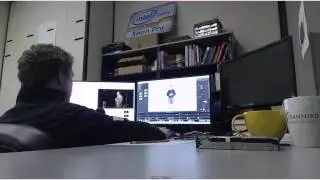 Timelapse of video course recording from March 8th, 2015