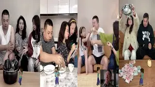 Try not to laugh Funny Husband and Cute Wife💝 #shorts #stories #mukbang #funny #memes
