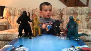 Owen Reviews a bunch of Bandai Godzilla action figures
