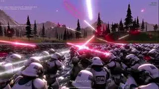 EPIC BATTLE: 15K ZOMBIES VS 5K STORM TROOPERS
