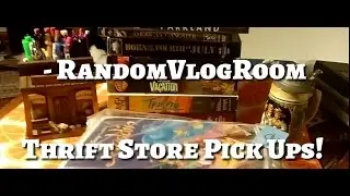 Thrift Store Pick Ups!  Ep. 1 - "Movies not left behind."