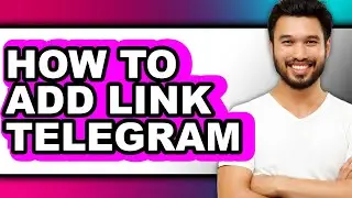 How to Add Link Telegram (only Way)