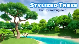 Stylized Trees Pack - Asset Pack for Unreal Engine 5