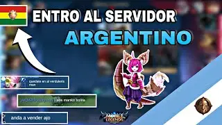 Juego en el SERVIDOR ARGENTINO por primera vez | Mobile legends en Español 2020| [VALIX]