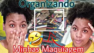 Vlog: organizando minhas Make /maquiagem organizada!