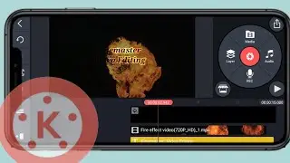 How To Make Fire Intro In Kinemaster | How To Make youtube Channel Intro