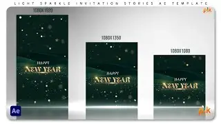 Light Sparkle Invitation Stories - After Effects Templates | Free Download | Pik Templates