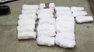 B-Roll of CBP Heroin and Meth Seizure at the Port of San Luis, AZ