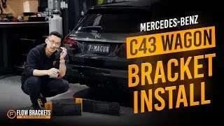 Mercedes C43 Wagon Bracket Installation | Flow Brackets