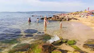# Отдых у моря.#Крым.#Феодосия.#Золотой пляж.Погода отличная.Температура воды+20#Rest by the sea