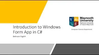 02  Intro Windows Form App in C#