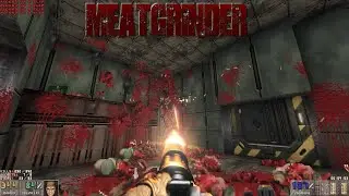 Doom 2 MEATGRINDER | New Minigun Sound + Reshade tweak | Maps of Chaos (Overkill, EV): MAP01 | 4K/60