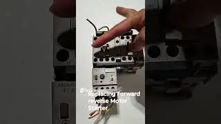 Forward Reverse Motor Control #electrical #electrician #maintenance #shorts