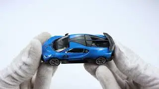 Mini GT 1:64 Bugatti Divo Blu Bugatti Blue (MGT00601-L) Diecast Car Model