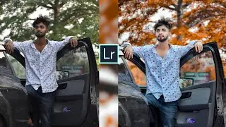 Lightroom Orange Moody Effect Photo Editing Tutorial ||Preset Download free