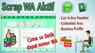 Pasti WA Aktif, SCR4P NOMOR BERDASARKAN KODE AREA WILAYAH DEWA 2023