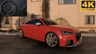 765 HP Audi TT RS | Steering Wheel Gameplay | Forza Horizon 5