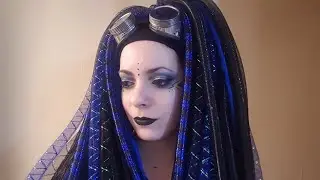 Pitite Oudy - Cybergoth Makeup Tutorial #1