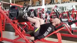 Crezy train. Первая тренировка после операций