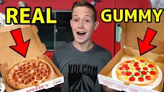 Real VS Gummy Food! *CHALLENGES*