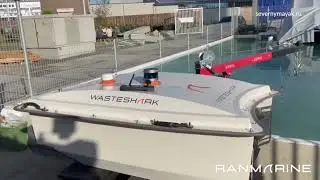 Аквадрон, который очищает городские реки и водные каналы от пластика