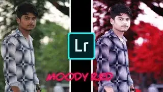 How To Edit Moody Red In Lightroom | Lightroom Mobile Tutorial | Lightroom Edit | Best Photo Editing