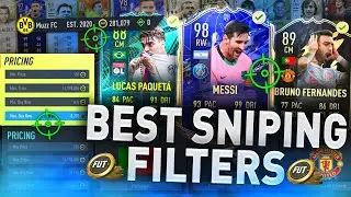 MAKE 100K RIGHT NOW WITH THESE SNIPING FILTERS! 🤩 (FIFA 22 BEST SNIPING FILTERS TO MAKE COINS)