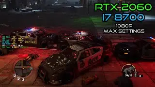 Saints Row 3 Remastered Max Settings FPS Test | RTX 2060 | i7 8700