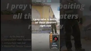 is valve baiting the cheaters? #cs2 #counterstrike #cs #fypシ #shorts