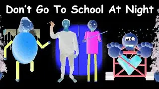 Entering The School At Night Gone Wrong